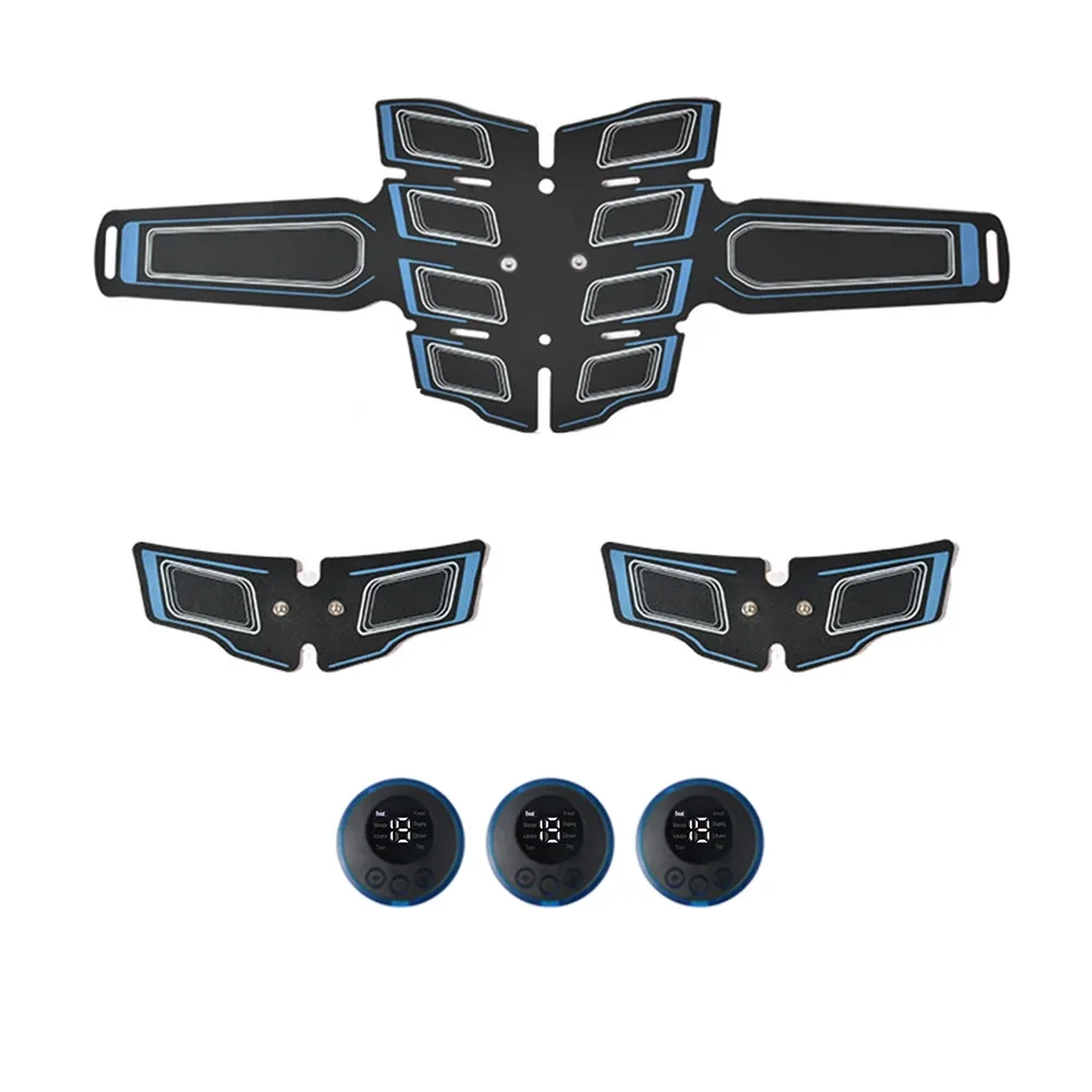 Elettrostimolatore EMS kit completo — addominali e braccia
